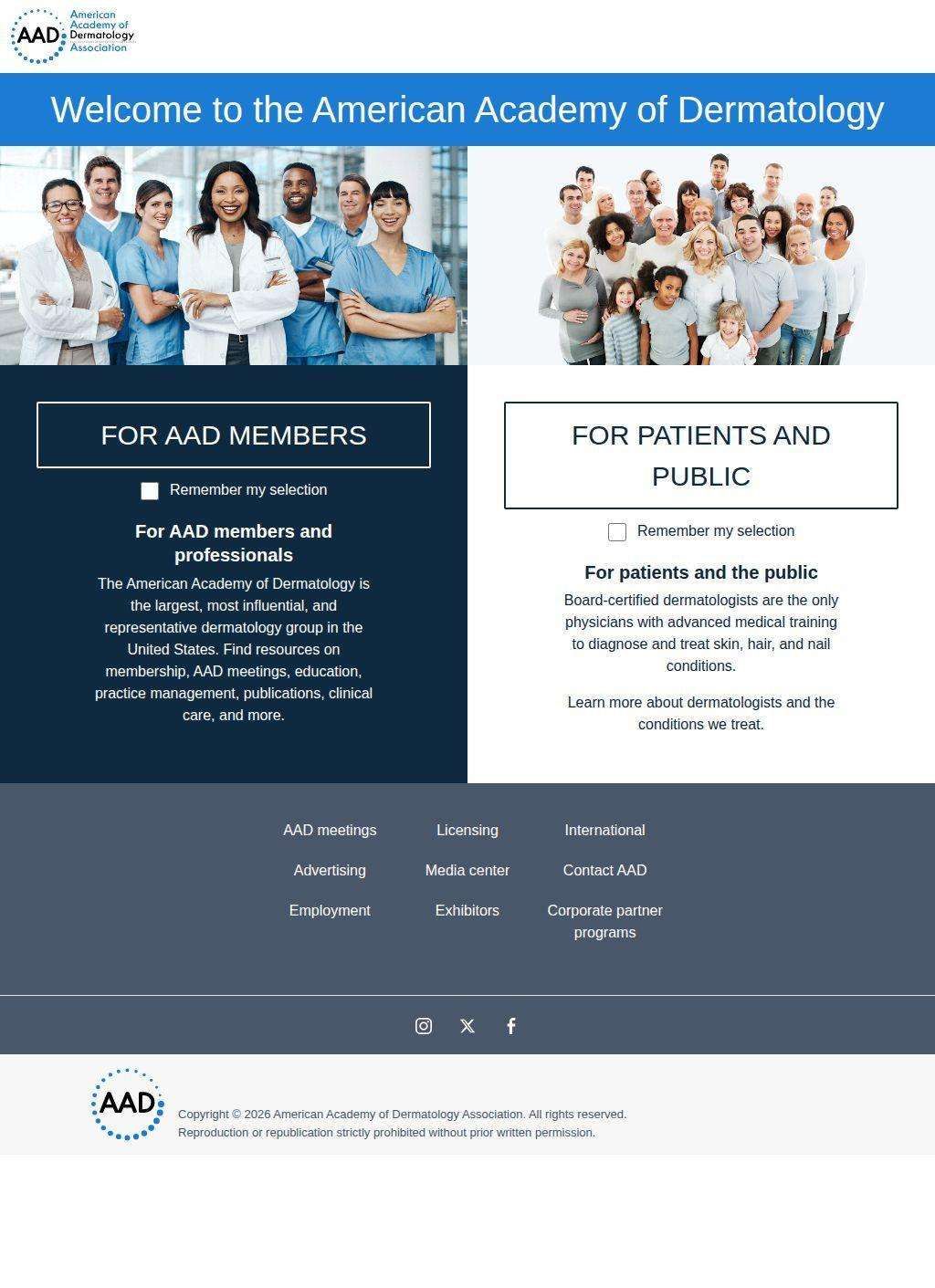 American Academy of Dermatology