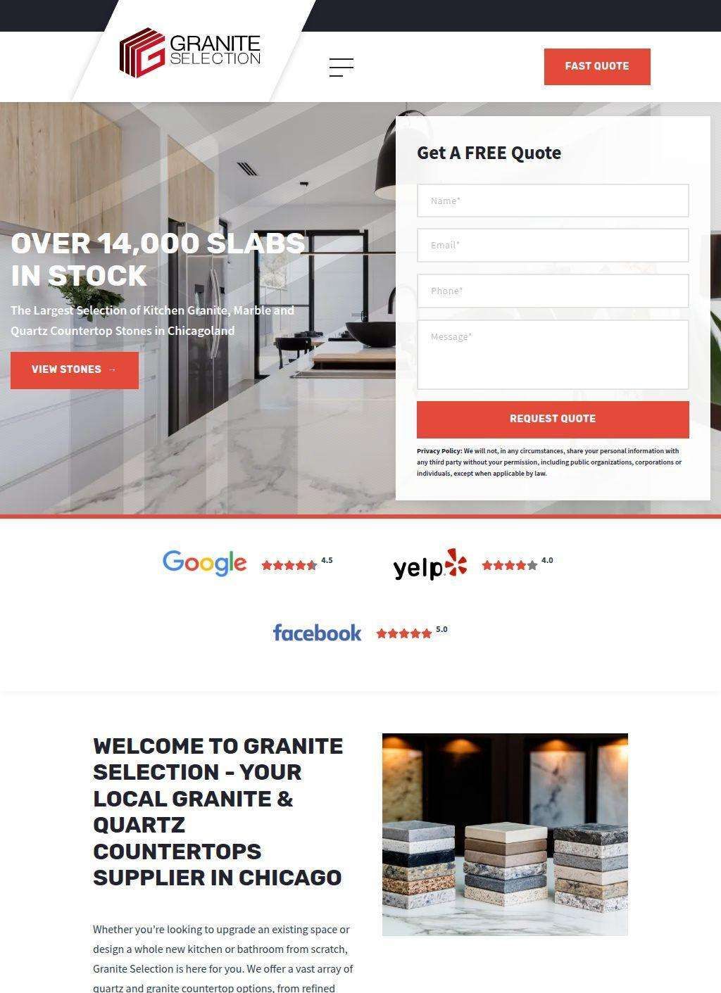 Granite Selection