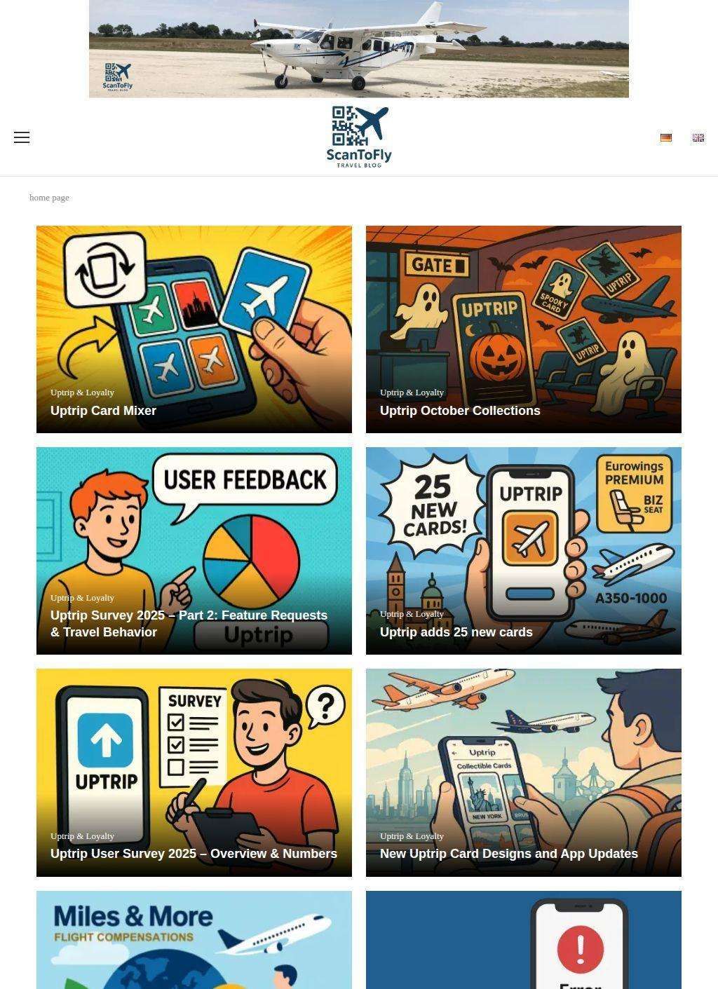 Scantofly.de - Uptrip App insights