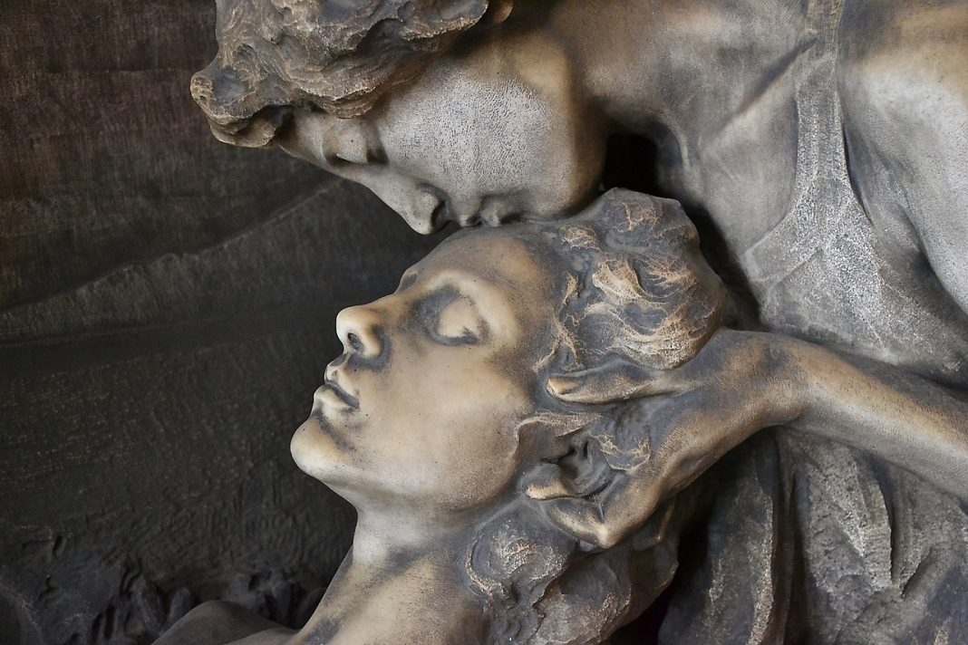 Photo by pjes cemetery, sculpture, statues