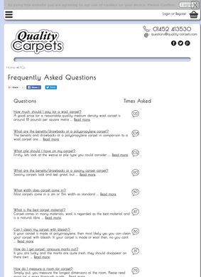 Carpet-questions.com