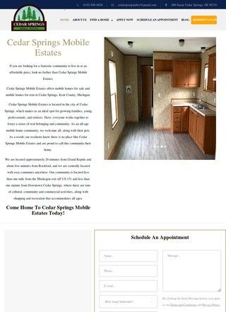 Cedar Springs Mobile Estates
