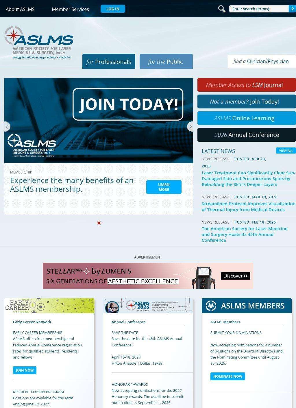 American Society for Laser Medicine and Surgery