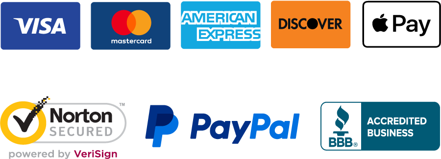 Accepted payment methods: PayPal, Visa, Mastercard, American Express