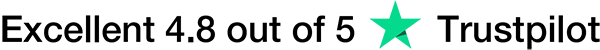 Trustpilot 5-star rating badge